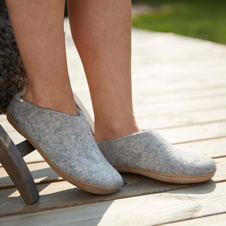 Glerups Slip-on nahkapohjalla