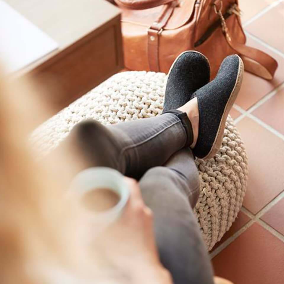 Glerups Slip-on nahkapohjalla